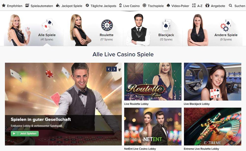 CasinoEuro Livecasino