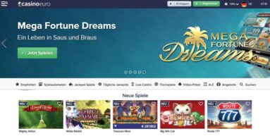 Casinoeuro Webseite