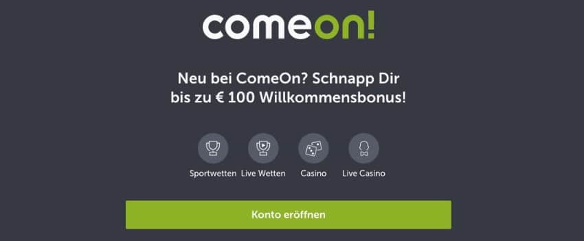 Comeon Casino Test Erfahrungen Oktober 400 Bonus
