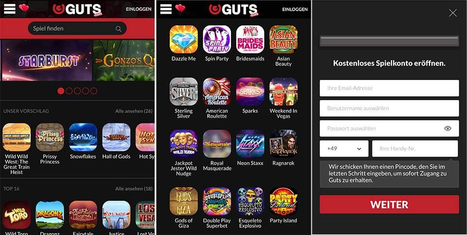 Guts Casino App