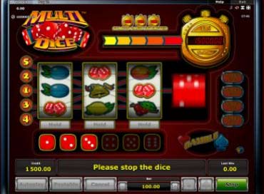 Multi Dice Slot