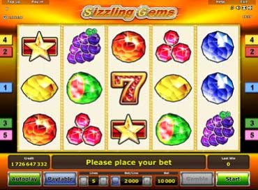 Sizzling Gems Slot