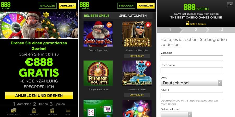 888 Casino Mobile App