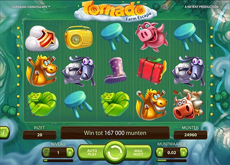 Tornado Farm Escape Slot
