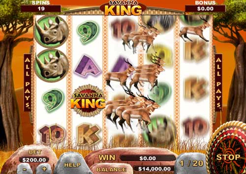 Savanna King Slot