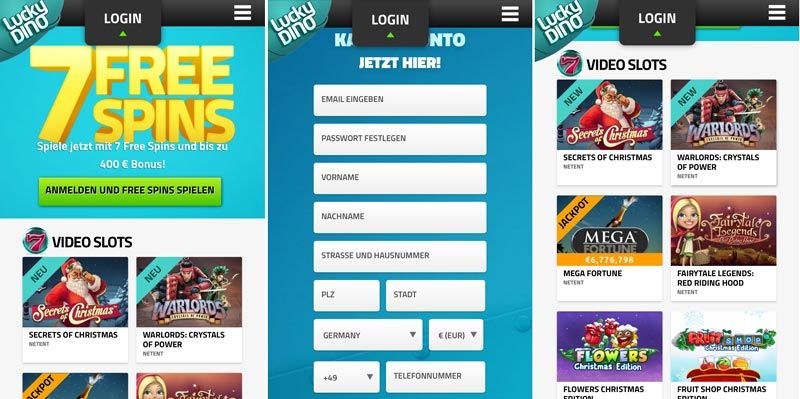 Lucky Dino Mobile App