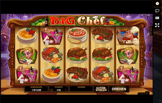 Big Chef von Microgaming