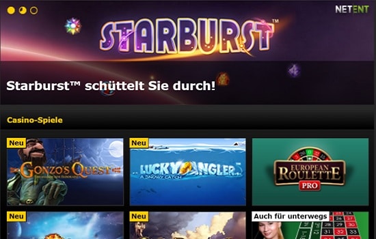 Neu bei bwin.party: Spiele von NetEntertainment