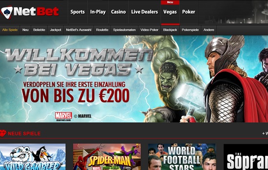 Vegas bei NetBet