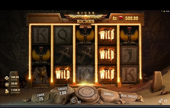 River of Riches von Rabcat/Microgaming