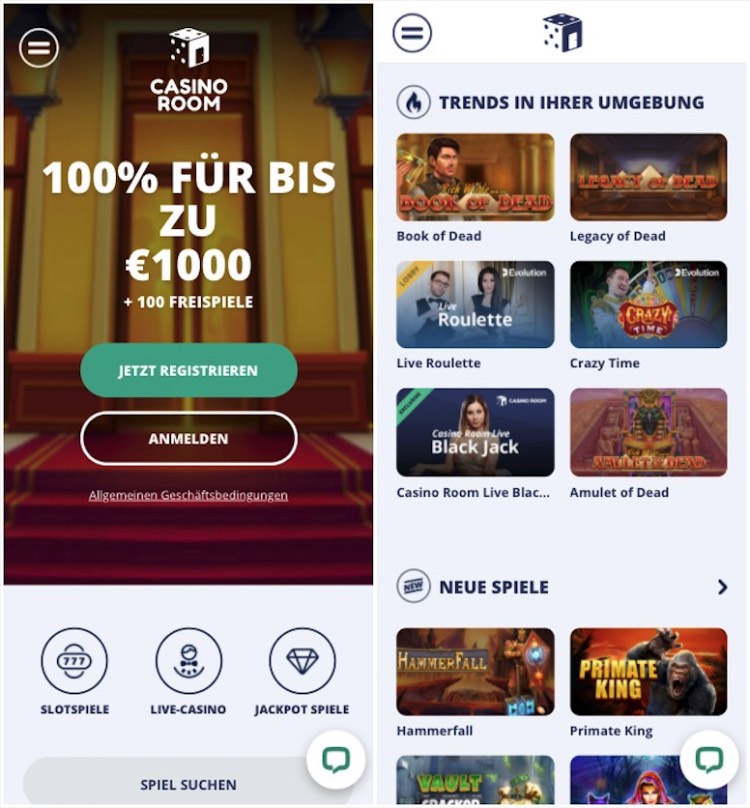 Casino Room App