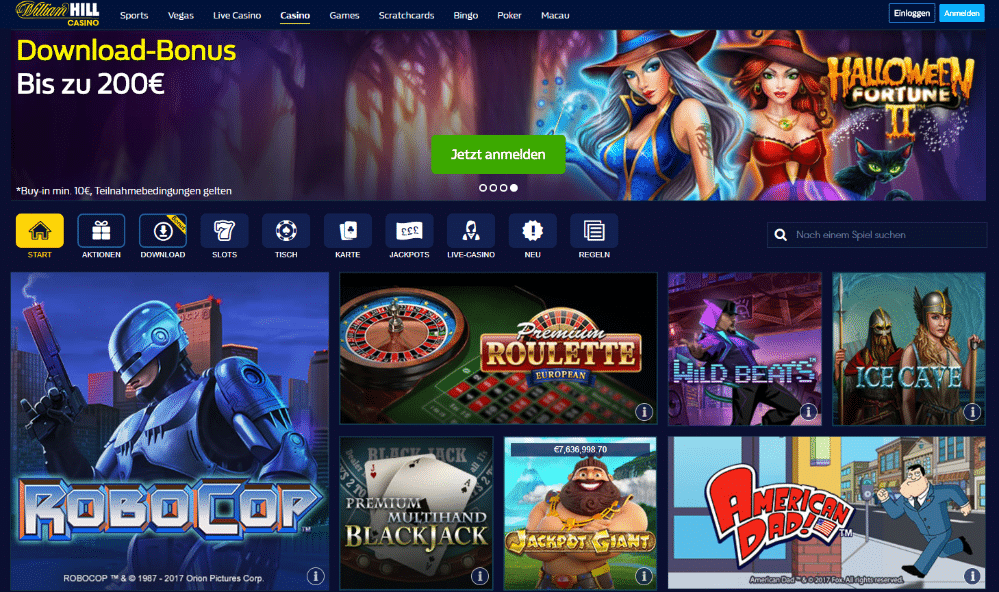William Hill Online Casino
