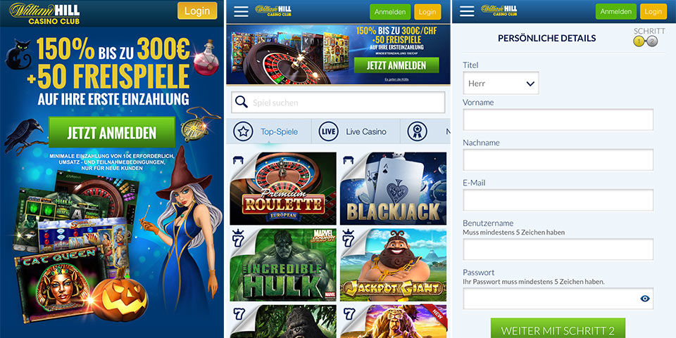 William Hill Casino App