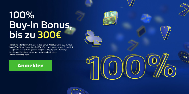 Exklusiver William Hill Casino Bonus: 100€ bis 300€