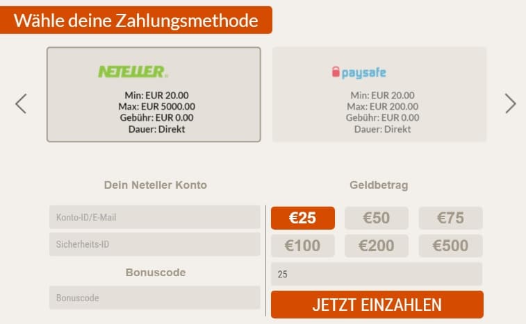 instacasino payments