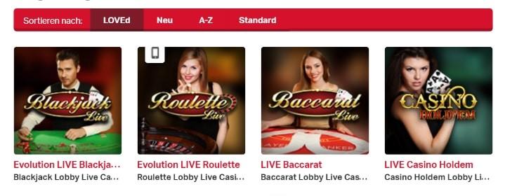 mobilautomaten live casino