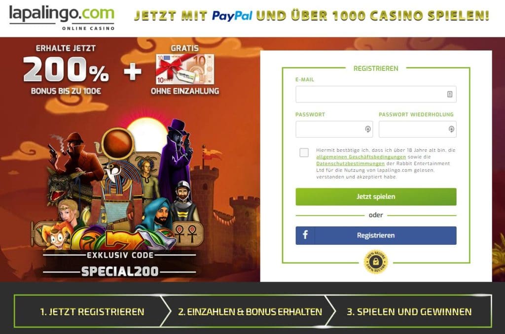 Lapalingo Casino Bonus