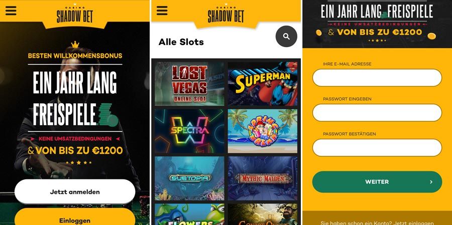 ShadowBet Mobile App