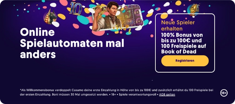 Casumo Willkommensbonus