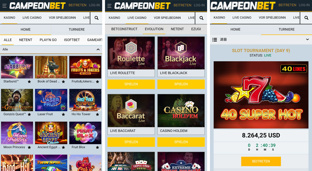 Online casino slots mobile