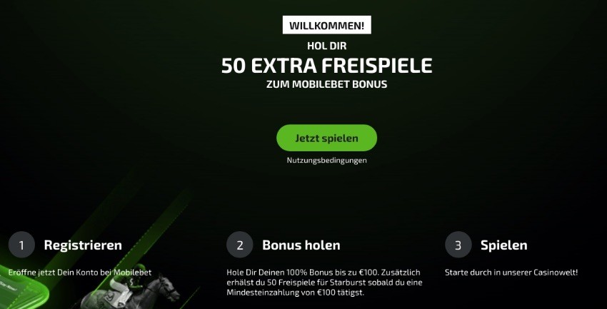 Mobilebet Casino Bonus