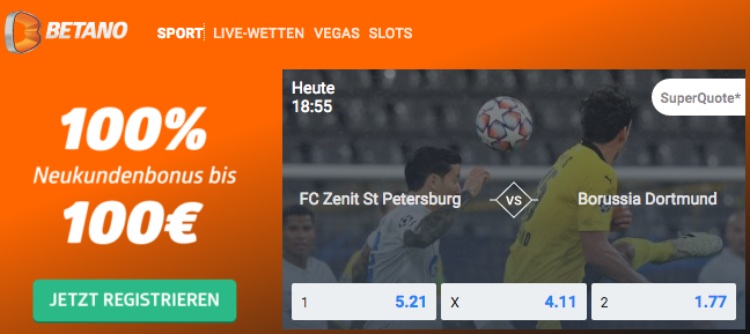 Betano Sportwetten