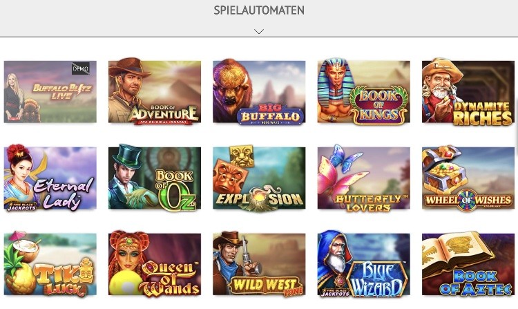 Riesige Spieleauswahl bei SlotsMillion