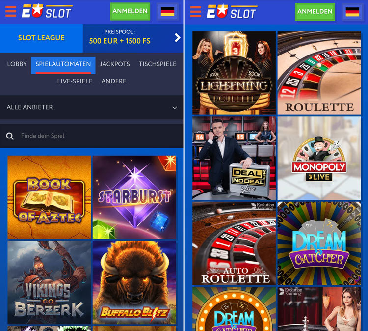 Euslot Casino App