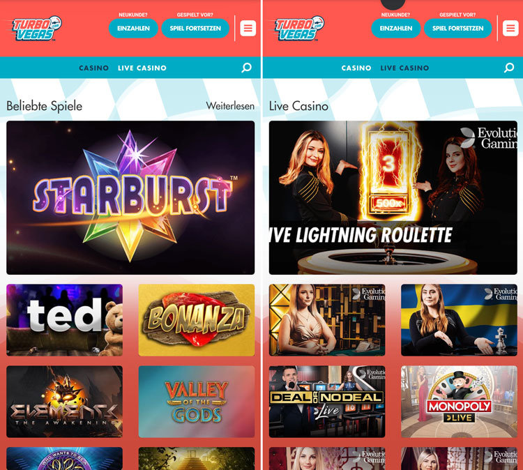 TurboVegas Casino App
