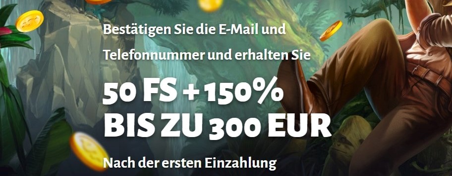 Slothunter Casino exklusiver Bonus