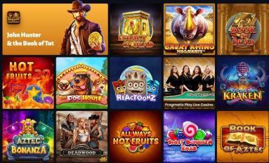 Slothunter Casinospiele