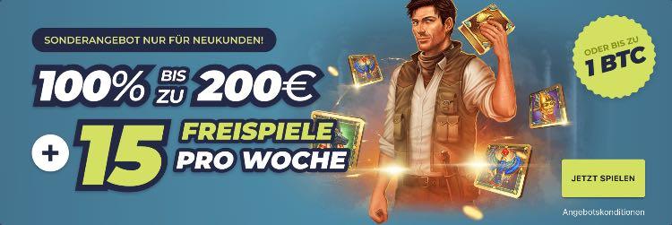 Casinoin Casino Erfahrungen: Willkommensbonus