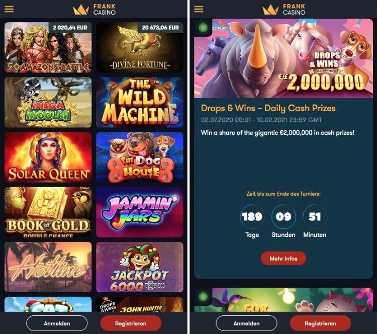 Frank Casino App