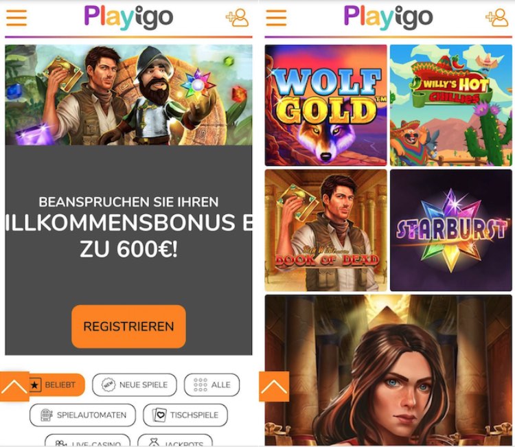 Playigo Mobil App