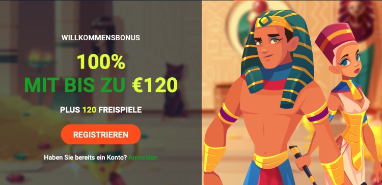 20Bet Casino Willkommensbonus