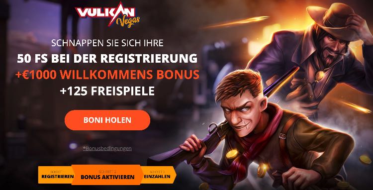 Vulkan Vegas Bonus für Neukunden