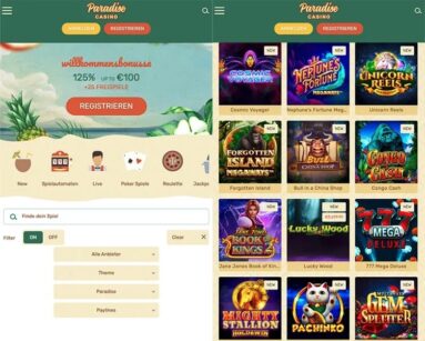 Paradise Casino mobil