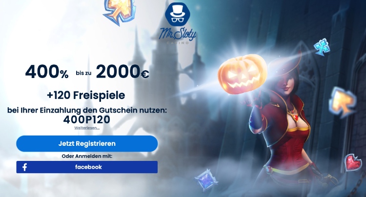 Mr Sloty Willkommensbonus