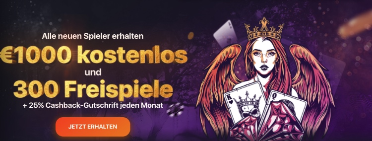Praise Casino Willkommensbonus