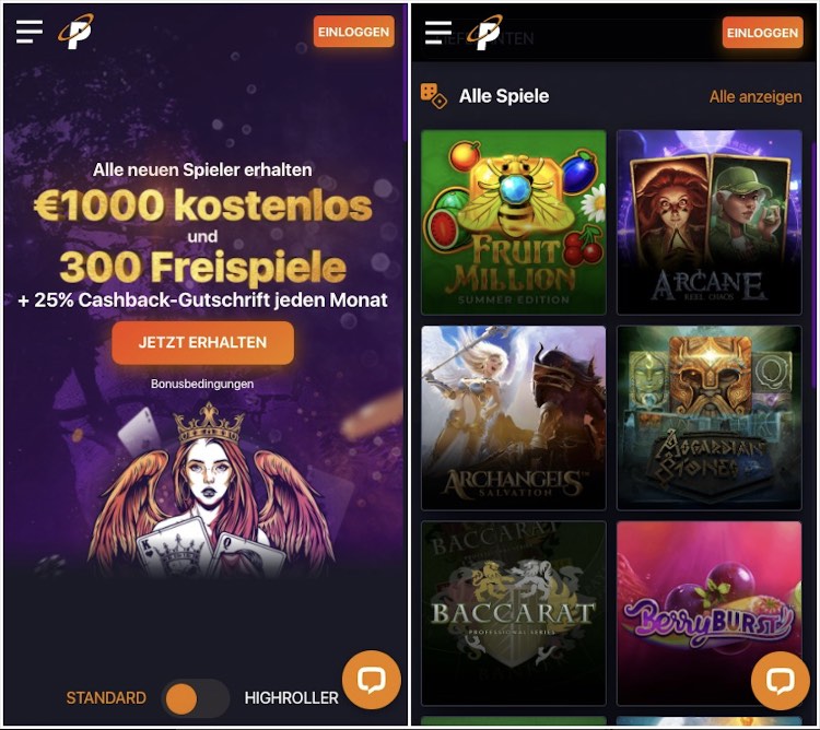 Praise Casino App