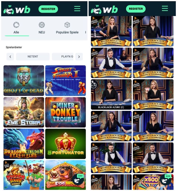 Wallacebet Casino App