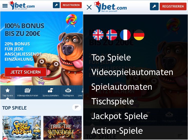 YBet Casino App