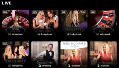 LevelUp Casino Live Casino