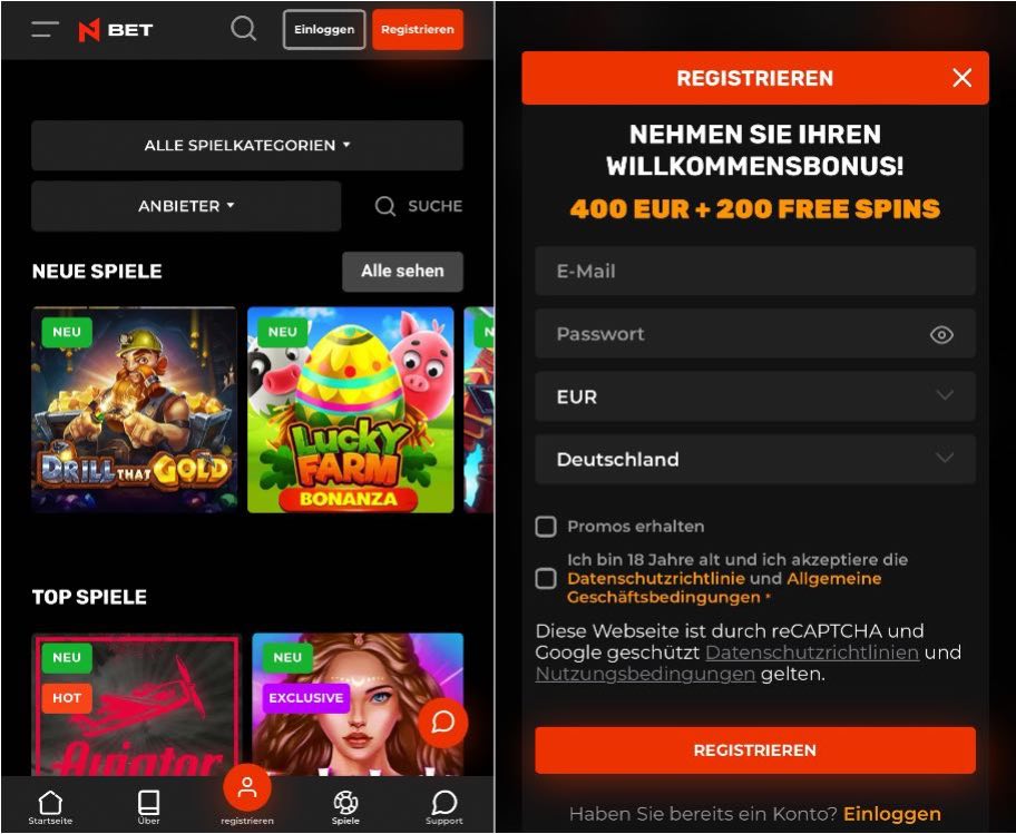 N1 Bet Casino App