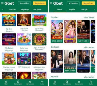 Qbet Casino Mobile App