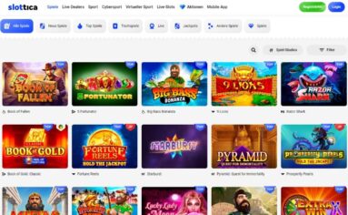Slottica Casino Slots Ansicht