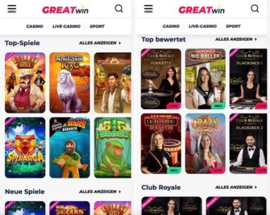 GreatWin Casino App