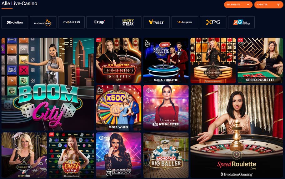 Dreambet Live Casino