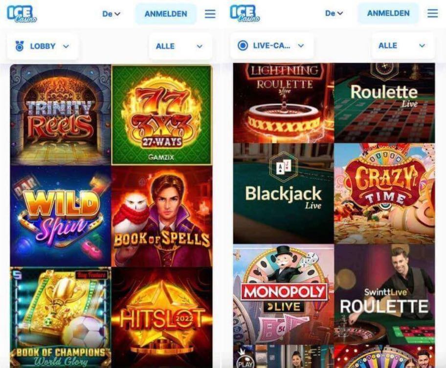 ice casino app